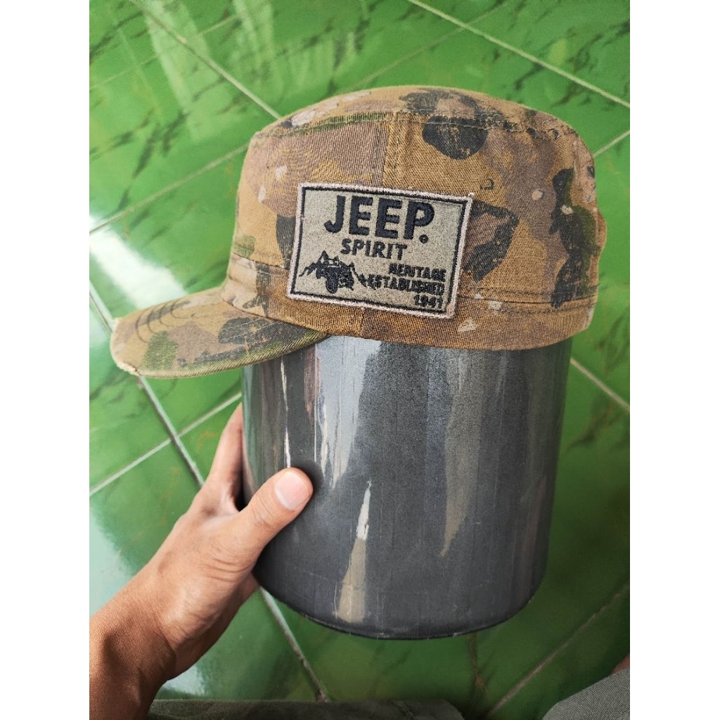 Jeep topi Jeep spirit komando model repeat