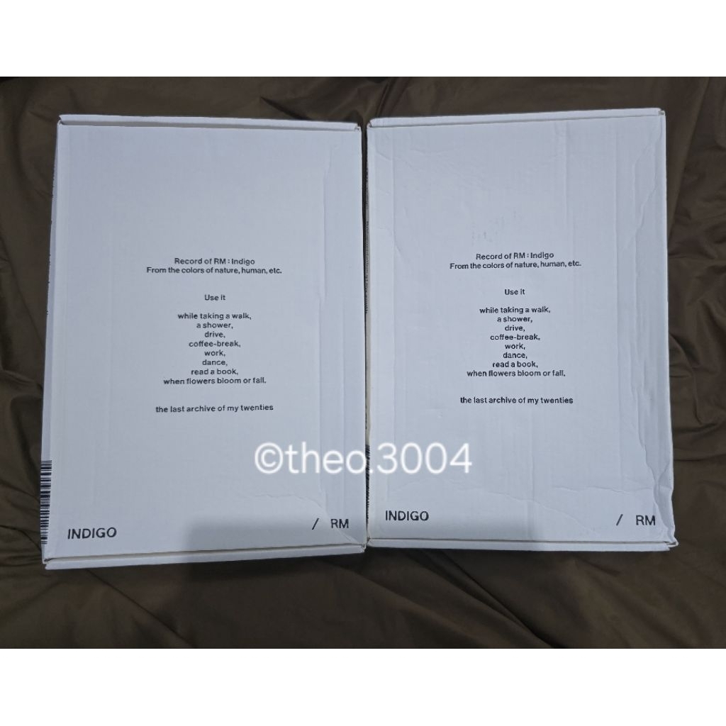 RM indigo album unsealed