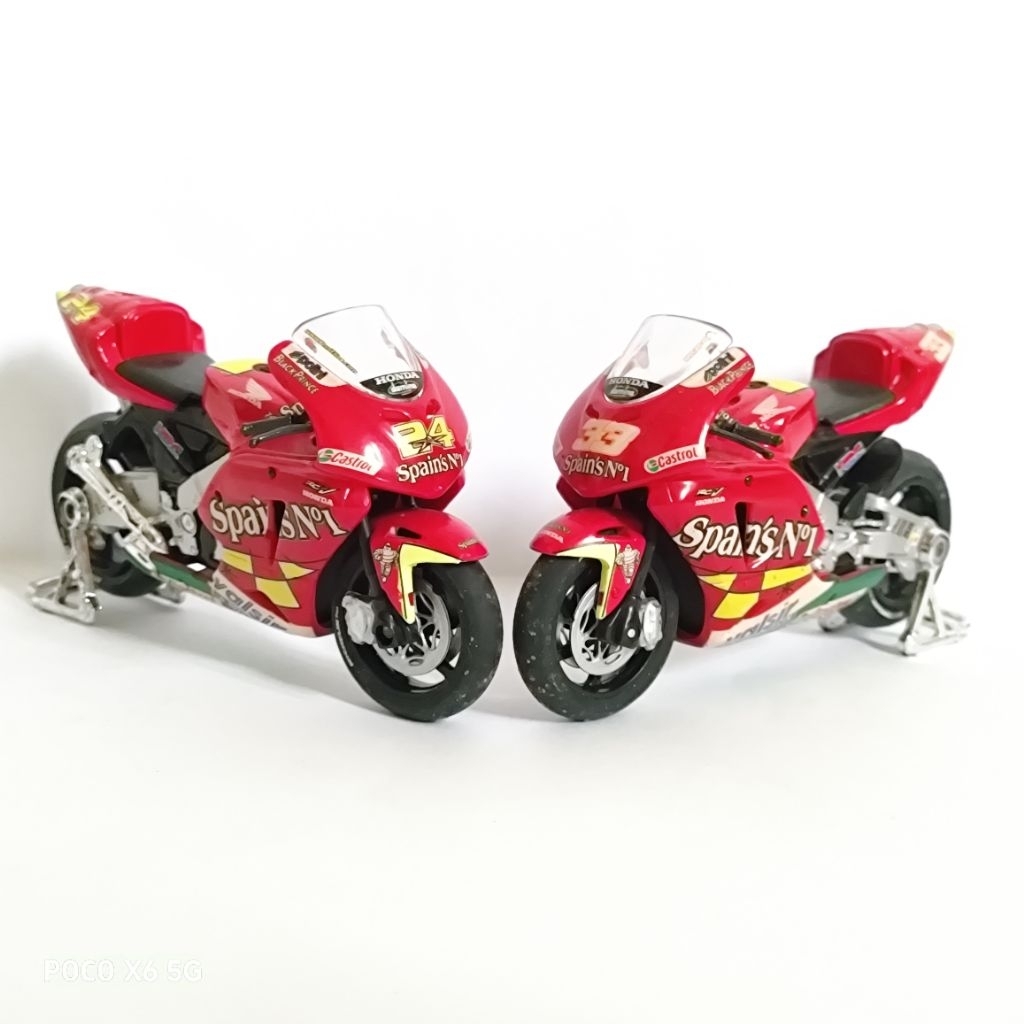 Diecast MotoGP Honda RC211V Spain's No.1 Team