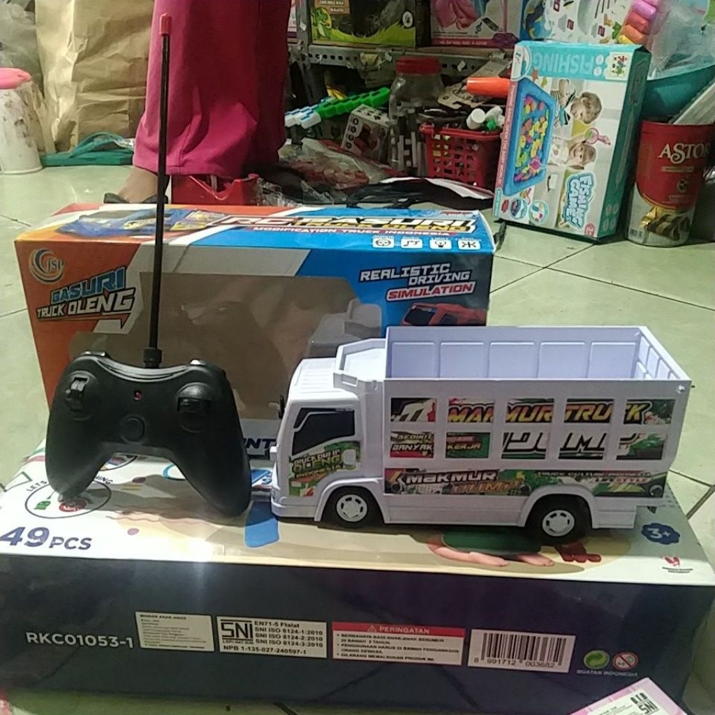 Sendy toys remote control truck oleng Basuri