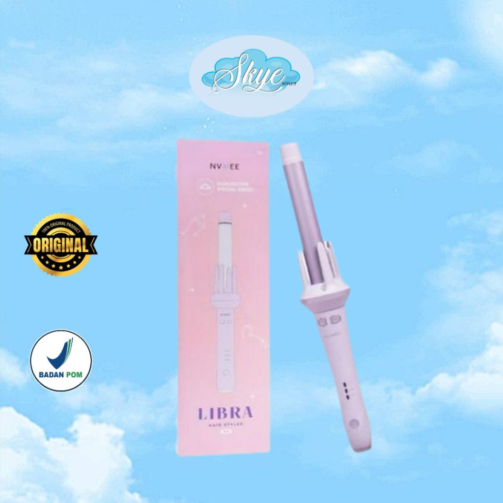 ✨️SKYE BEAUTY✨️NVMEE CATOKAN KERITING OTOMATIS LIBRA HAIR STYLER