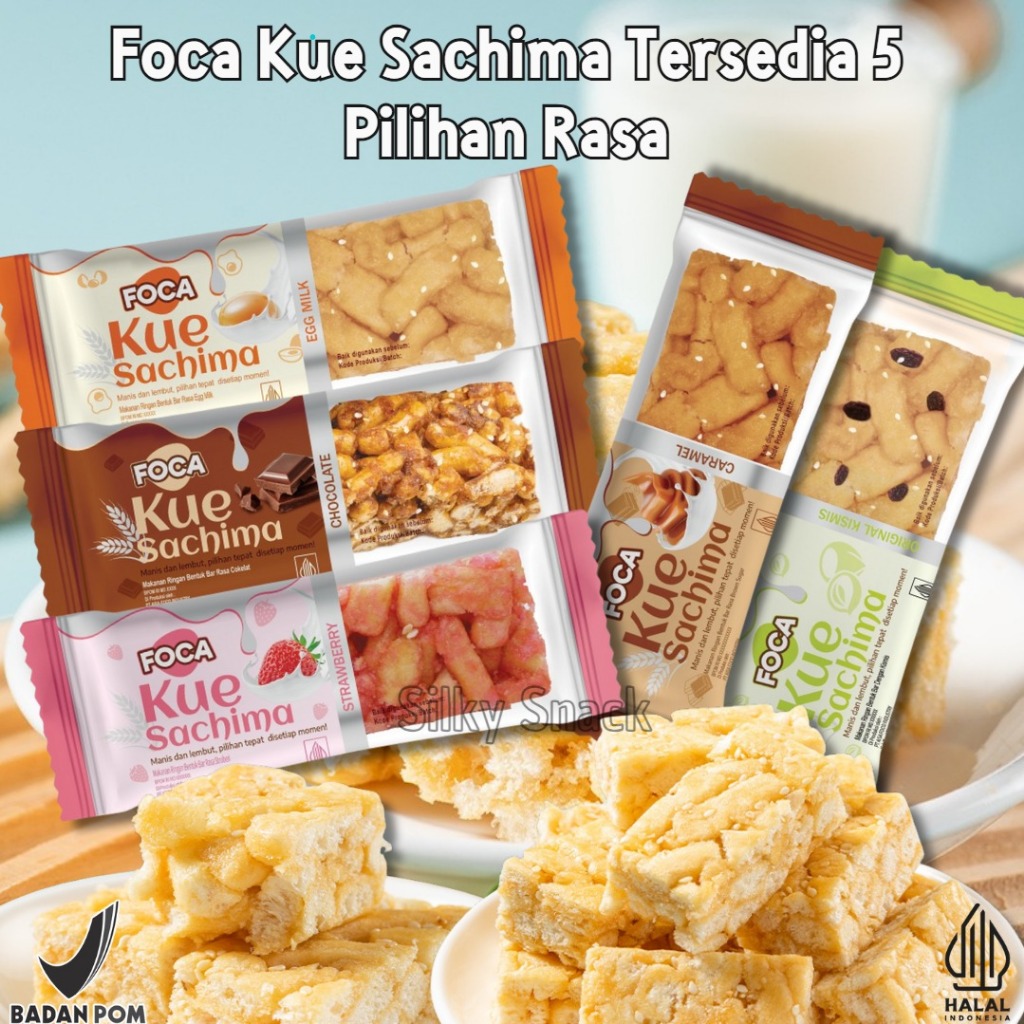 [ HALAL ] Foca Kue Sachima Tersedia 5 Pilihan Rasa