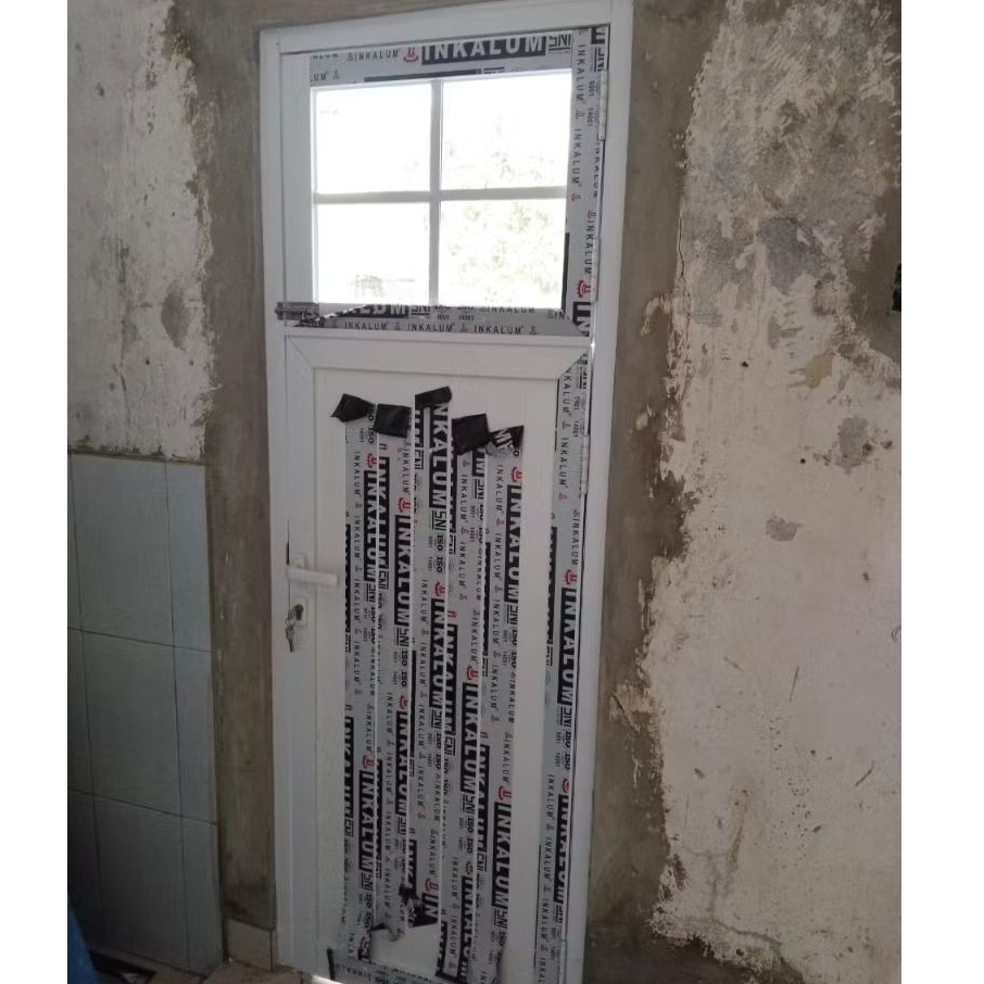 ✨KUSEN PINTU KAMAR MANDI ALUMINIUM VARIASI KACA + ORNAMEN ESTETIK✨