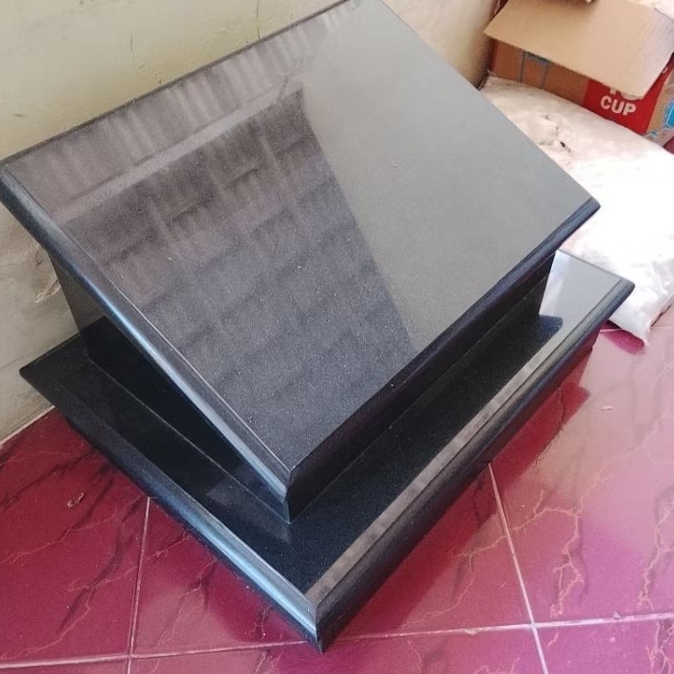 KOTAK NISAN MARMER GRANIT ASLI BERKUALITAS REQUEST UKIRAN GOLD