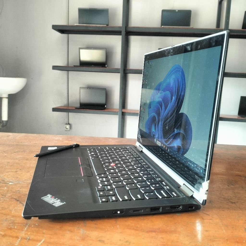 laptop second Lenovo thinkpad L13 yoga core i5 gen 10 ram 16gb SSD 256gb 13,3" bergaransi