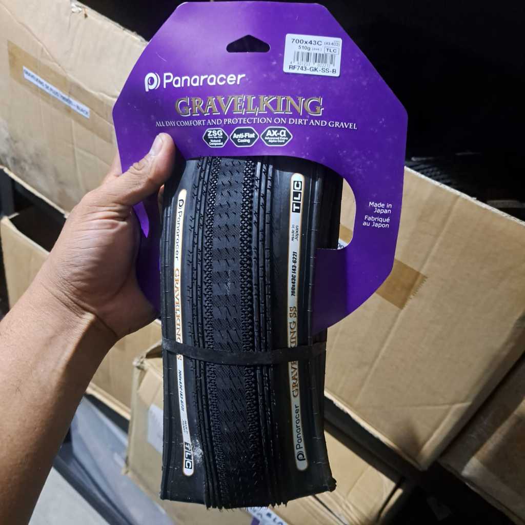 Panacer Gravelking ss 700 x 43 Black