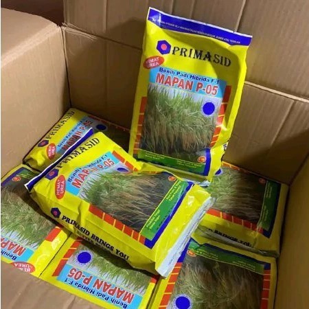 Benih PadiHibrida 3kg  Mapan p-05 exp bulan 04&05 2026 Asli 100% Kemasan Pabrik daya tumbuh 80%