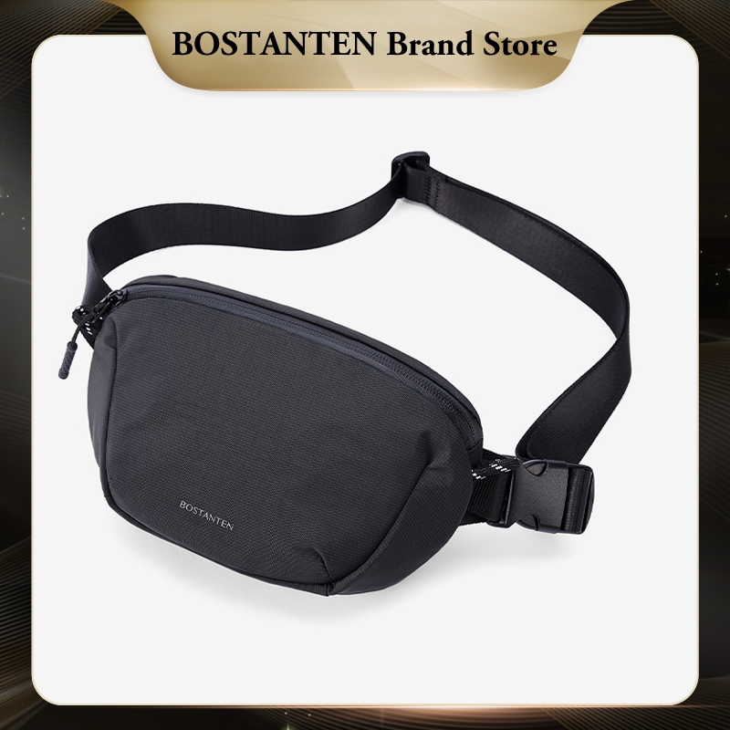 BOSTANTEN Tas Pinggang Pria Tas Pinggang Wanita  Tahan Air Hitam/Coklat/Hijau BSB1125303