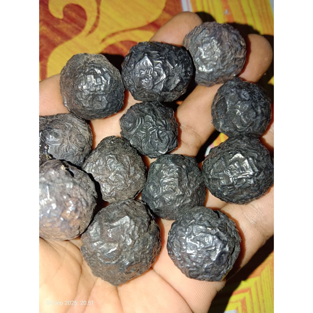 batu badar besi asli alami asesoris jual 5 pcs