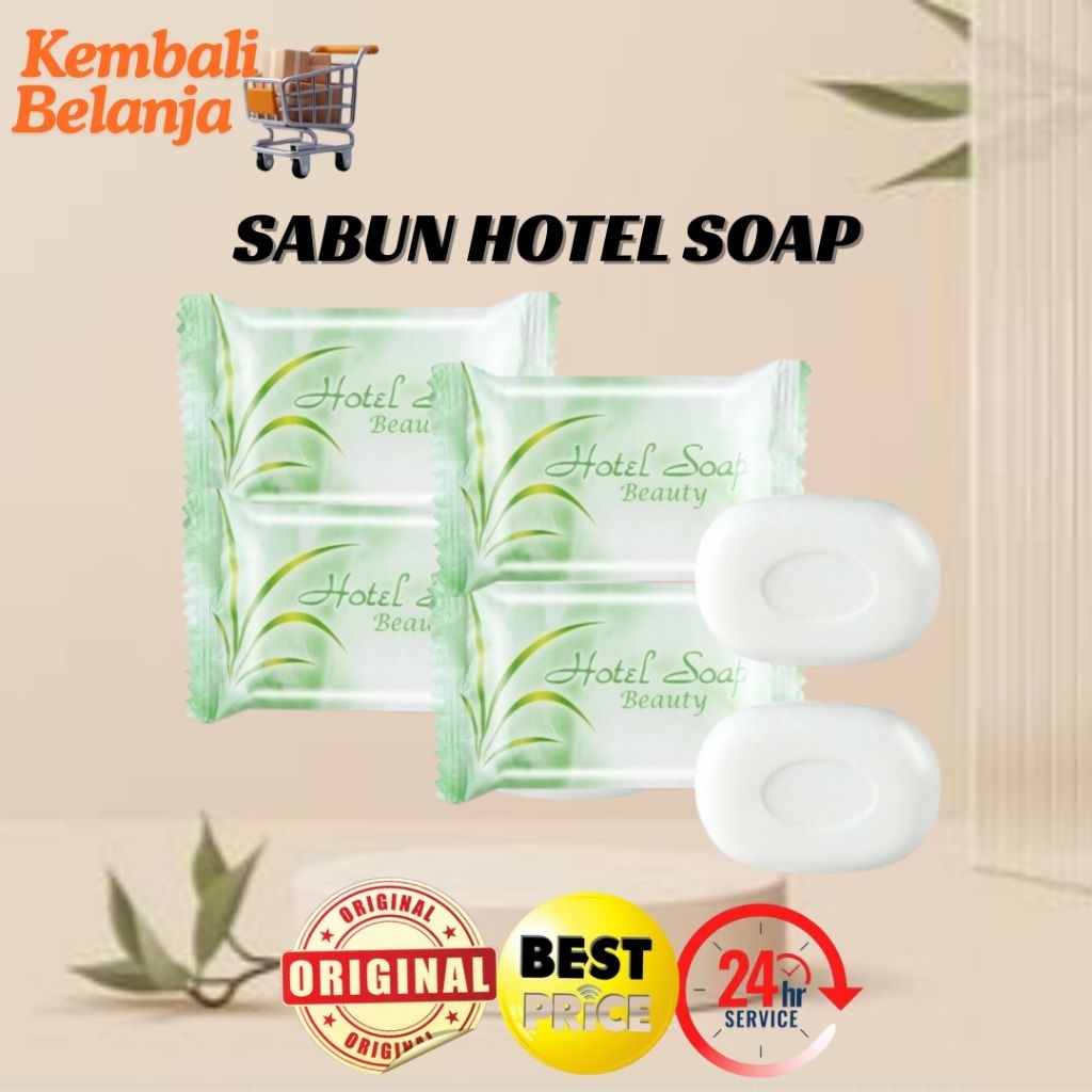 10 Pcs Sabun Hotel Beauty/ Hotel Soap Beauty/ Sabun Hotel Wangi Lembut/ Sabun Hotel Praktis