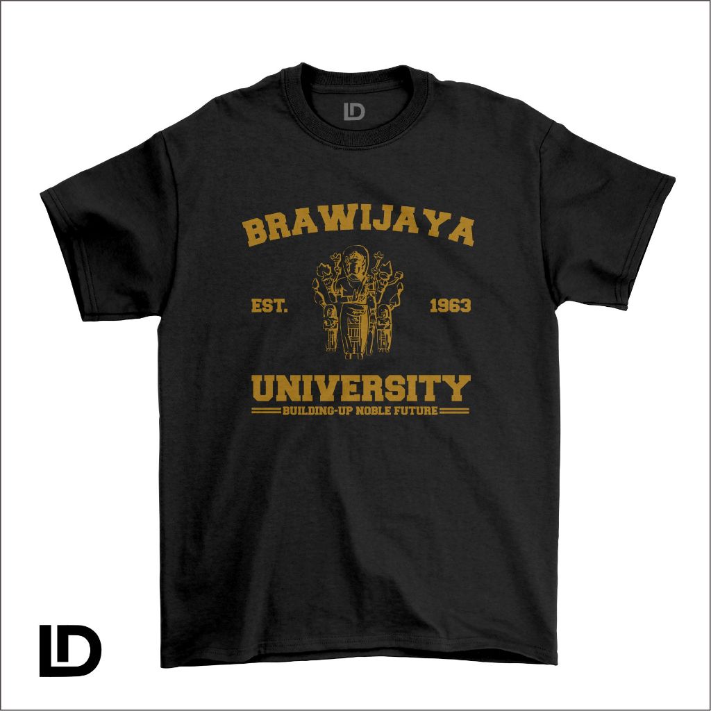 Kaos Distro Pria Wanita Brawijaya University Premium Kaos Universitas Brawijaya Cowok Cewek