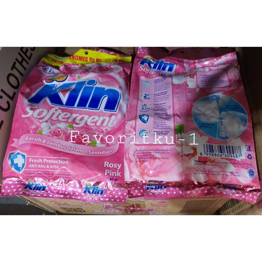 Soklin/ So Klin Softergent Sabun Bubuk Detergen