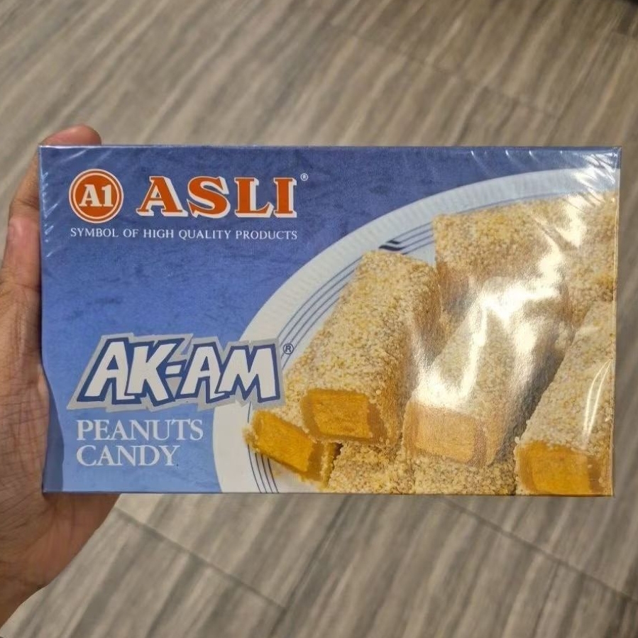 Asli A1 Kacang Tumbuk AK-AM peanut candy kacang 180gr