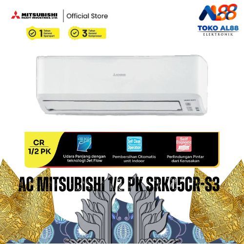 AC 1/2 PK MITSUBISHI SRK 05 CR S3