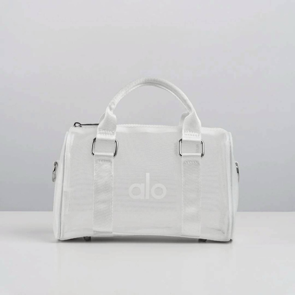 Tas Sheer Duffle Bag Mini White