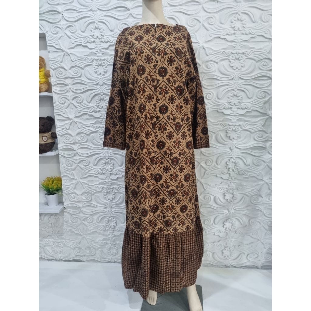 Gamis batik katun gamis batik gamis murah gamis batik