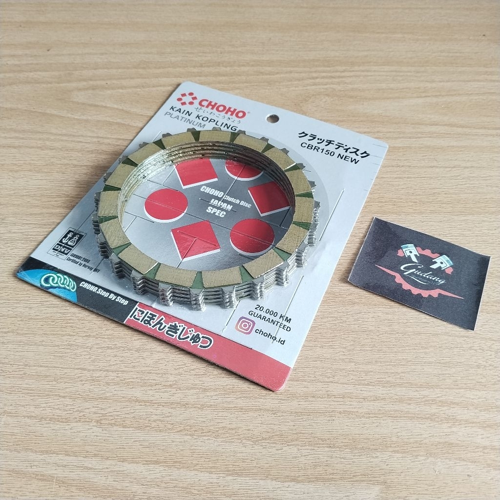 Kampas Kopling Honda CBR150R NEW LED - SONIC 150R - SUPRA GTR 150 Original Choho
