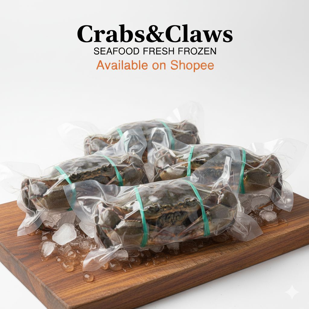 Kepiting Bakau Frozen Jantan Segar Per 1Kg