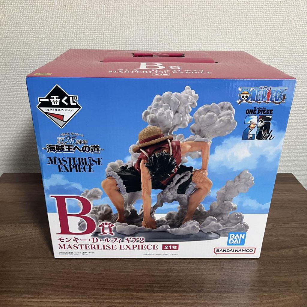 Ichiban Kuji One Piece Luffy Gear 2 Masterlise Expiece TV Anime 25th Anniversary The Road to Pirate 