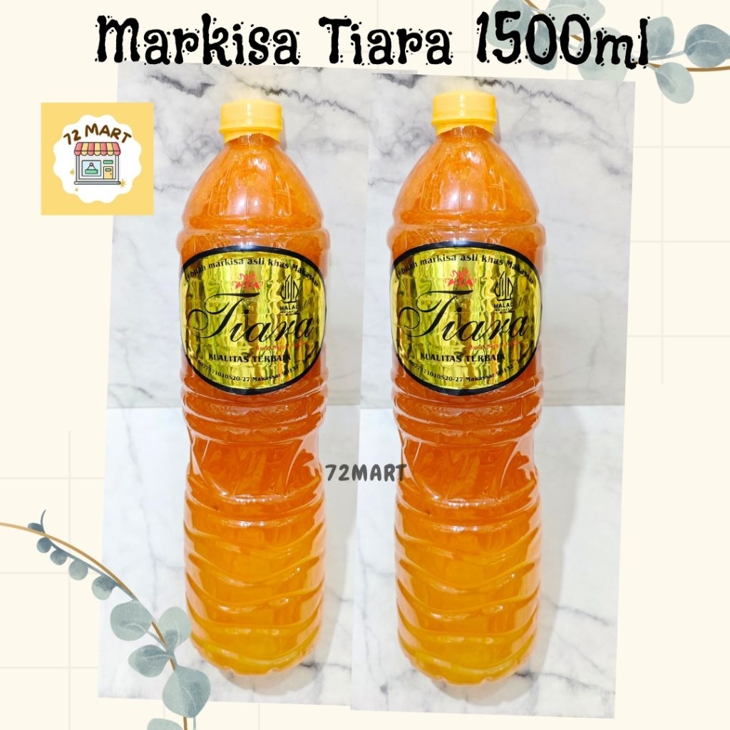 Markisa Tiara 1500 ml Asli Makassar