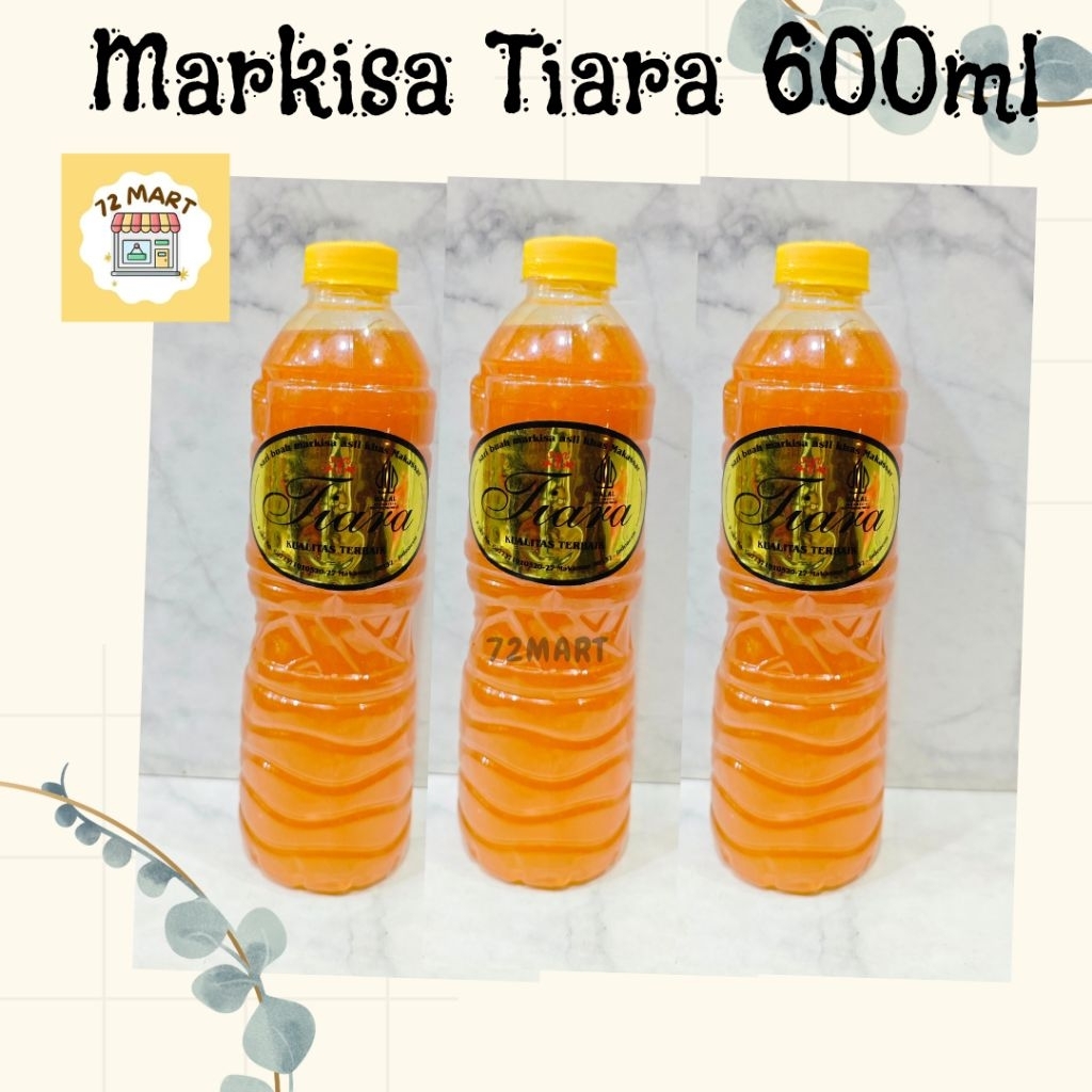 Markisa Tiara 600 ml Asli Makassar