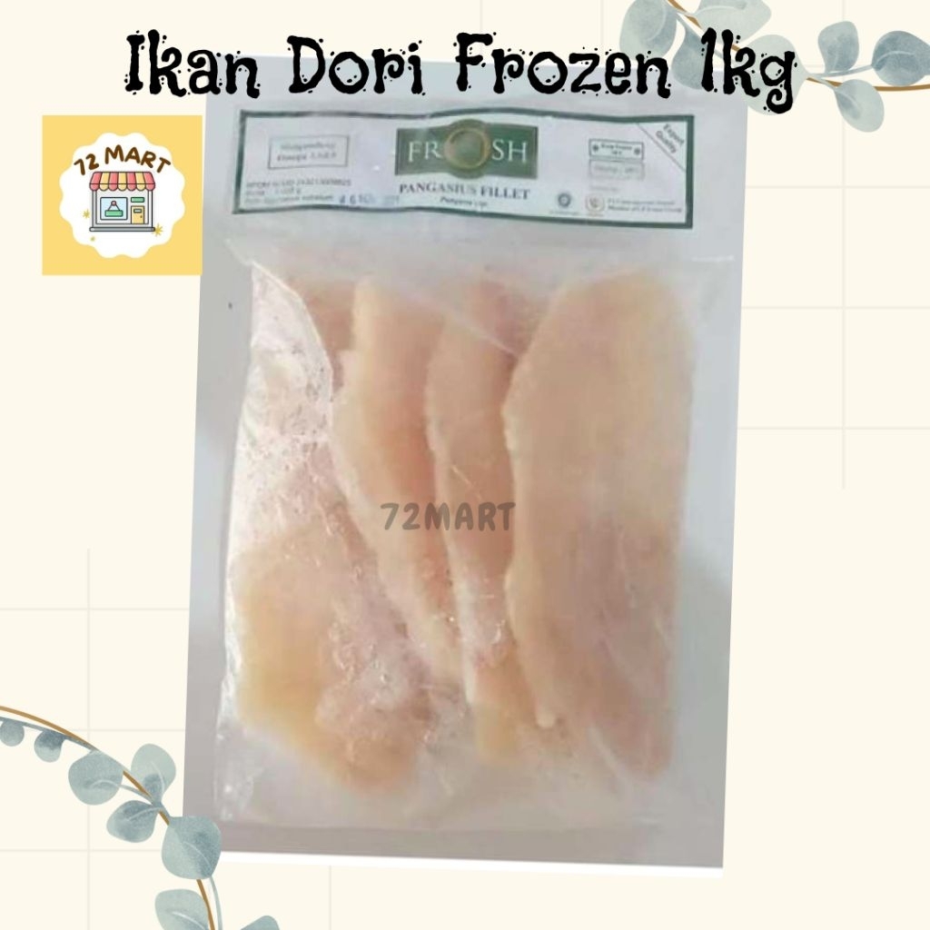 Dory Frosh Fillet Beku 1 Kg | Ikan Dori