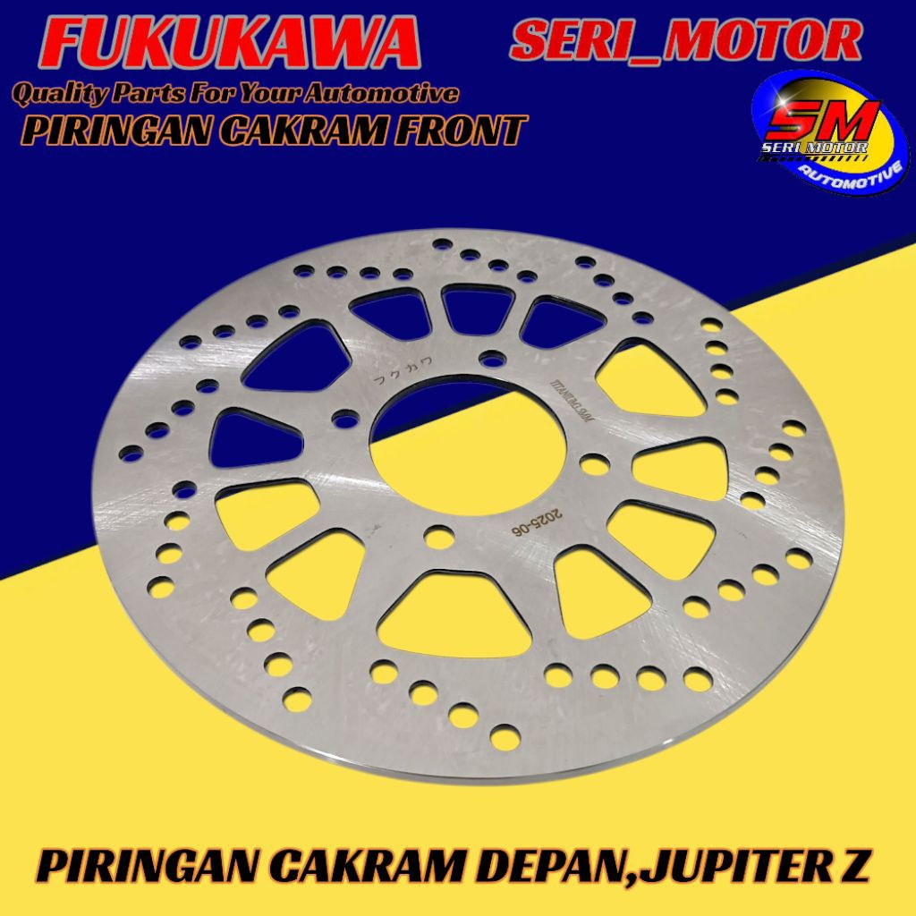 Piringan Cakram Depan Yamaha Jupiter Z, Mx Fukukawa
