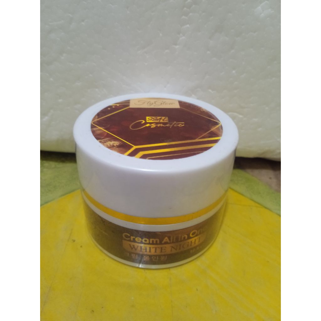 night cream almaxiglow original bpom