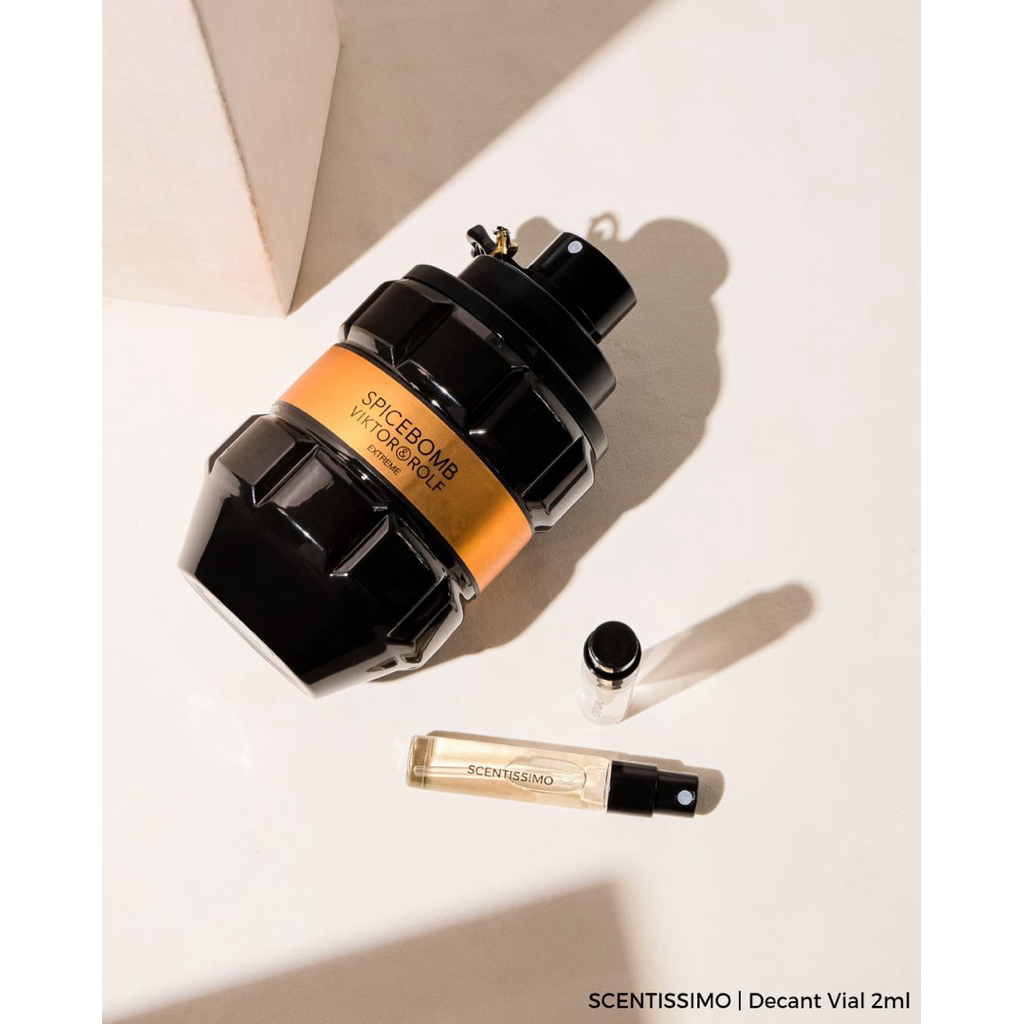 Parfum Decant Vial 2ml | Viktor & Rolf Spicebomb Extreme | Rebottled by SCENTISSIMO 100% Original De