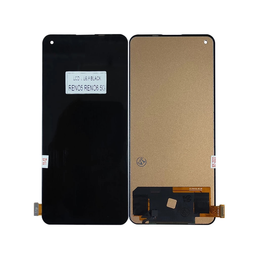 LCD OPOO RENO 5 4G/5G | RENO 6 5G BLACK KUALITAS ORIGINAL