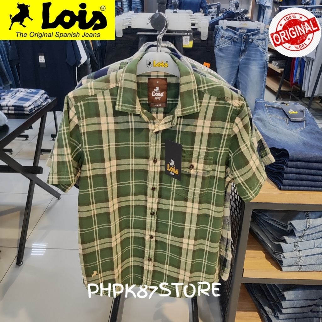 KEMEJA PENDEK PRIA LOIS JEANS