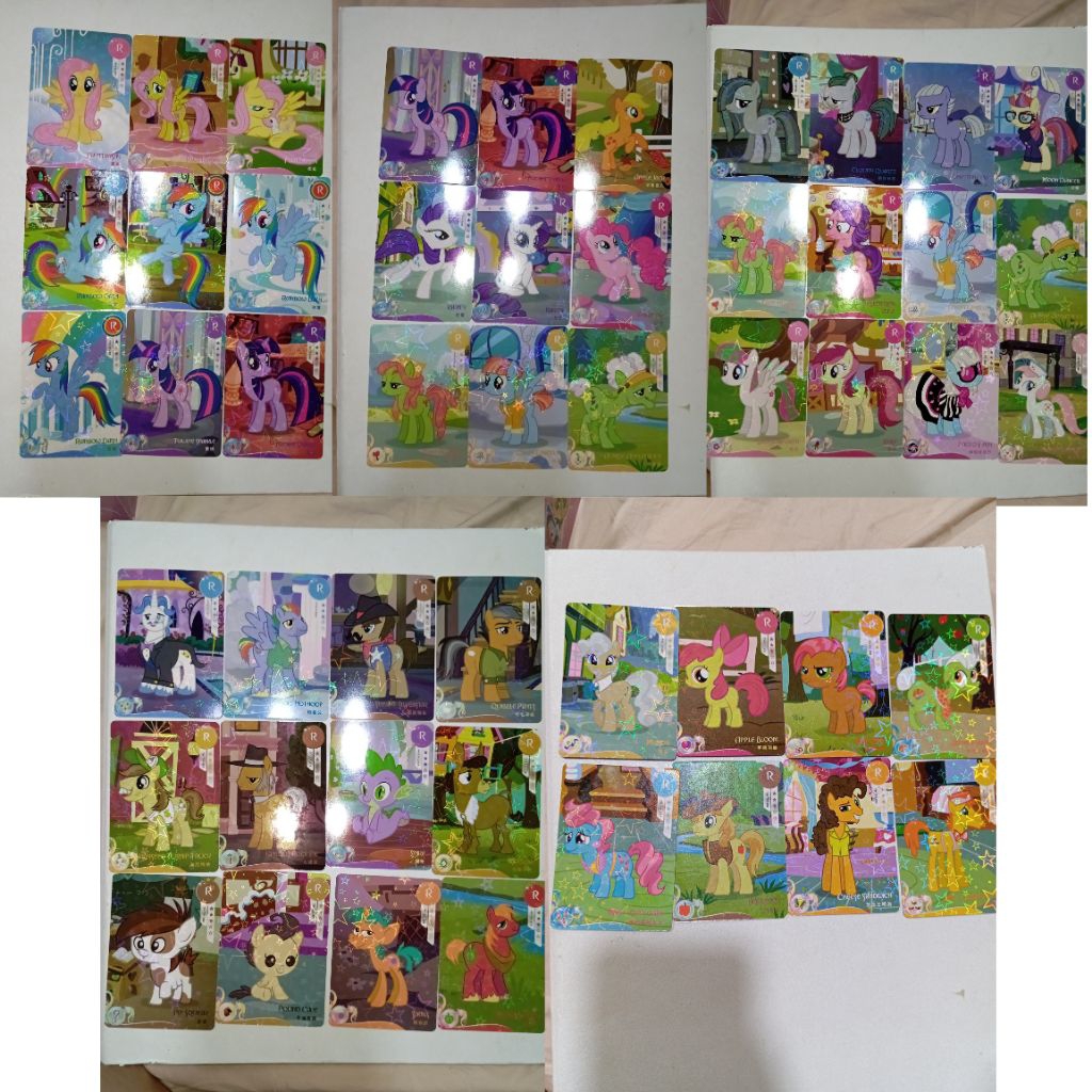 (MIN PEMBELIAN 2) KAYOU MY LITTLE PONY MLP R TRADING CARD CARD KARTU