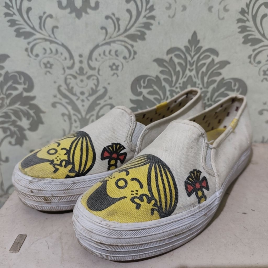 Sepatu slip on Keds little sunshine size 37 preloved