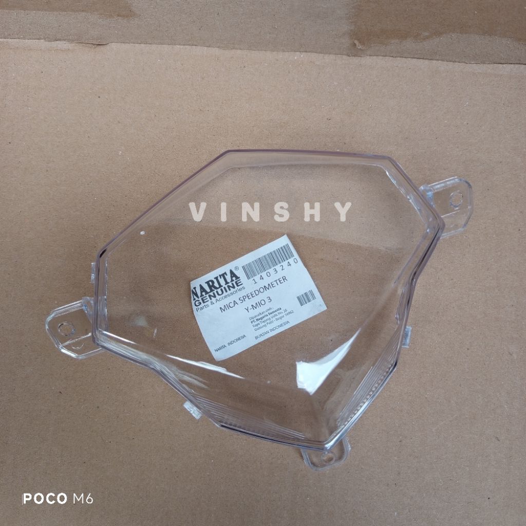 MIKA KACA SPEEDOMETER KILOMETER YAMAHA MIO M3 MIO Z PUTIH,BENING