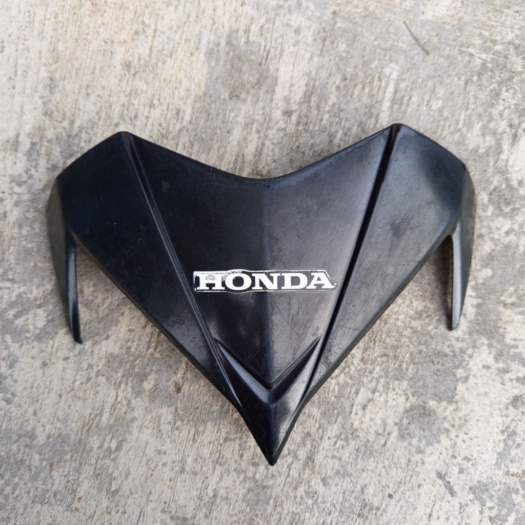 Visor Batok Lampu Depan Honda Supra x 125 Batman Original Copotan