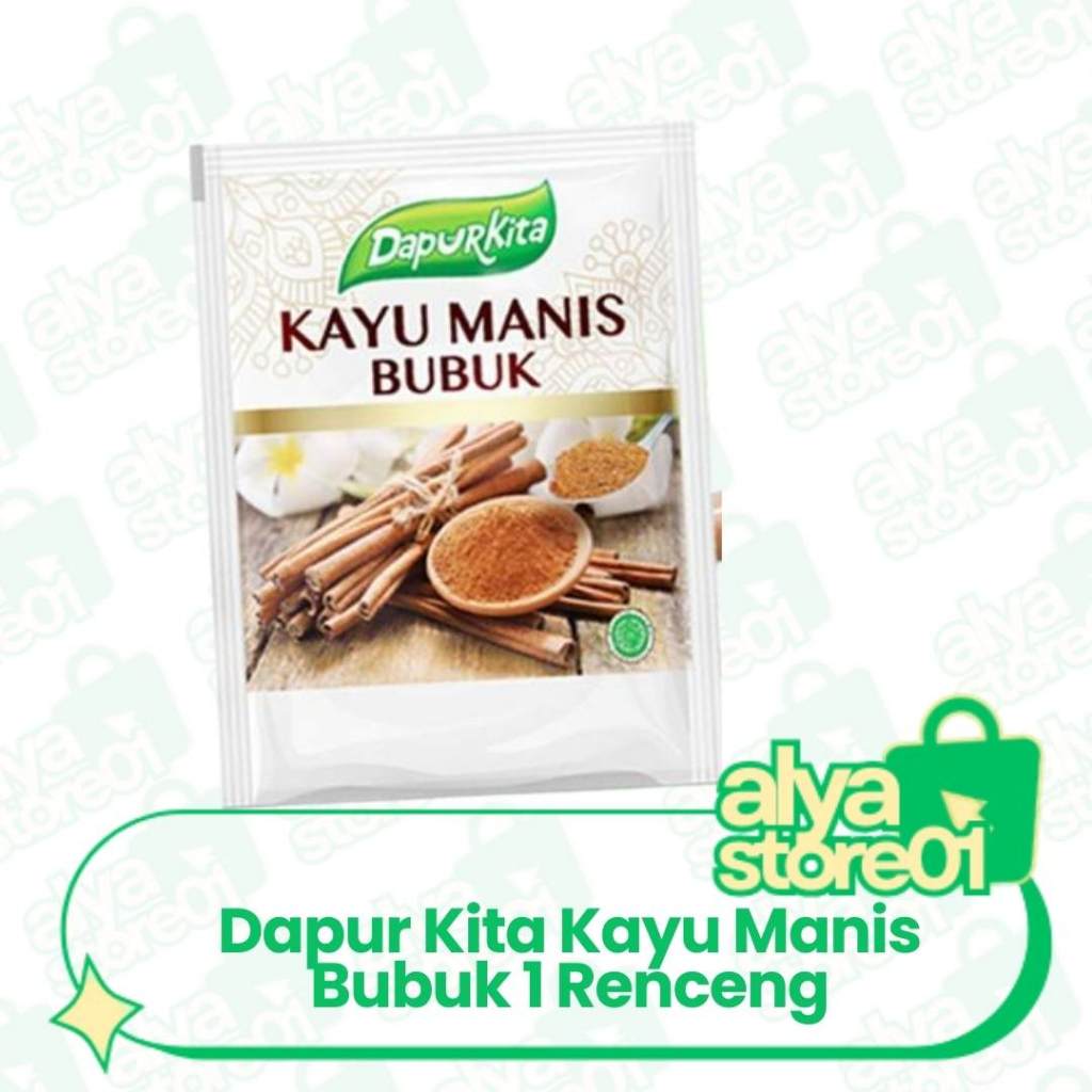 KAYU MANIS BUBUK DAPURKITA 1 Renceng @12 Sachet / Kayu Manis Bubuk Renceng