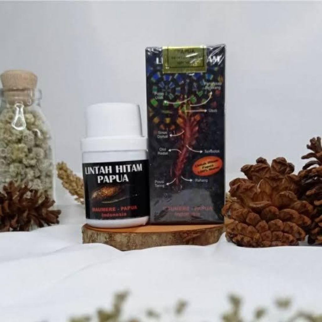 Asli PRODUK PT SEHAT SENTOSA Minyak Oles Lintah Hitam Papua Original Isi 60ml