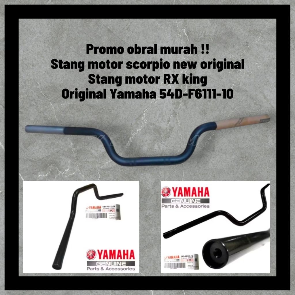 promo obral stang scorpio new original / stang RX king / stang scorpio / stang RX king pendek