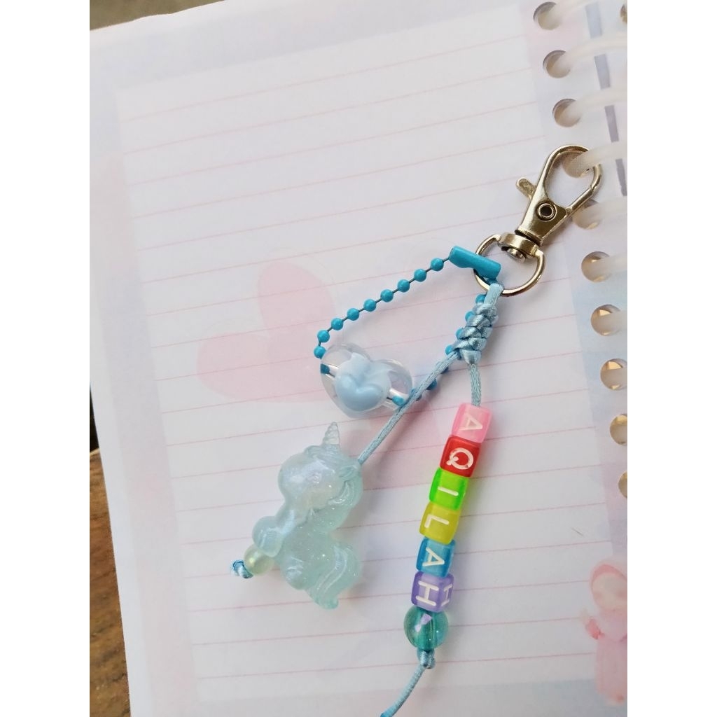 Gantungan kunci Unicorn (Souvenir Ultah)