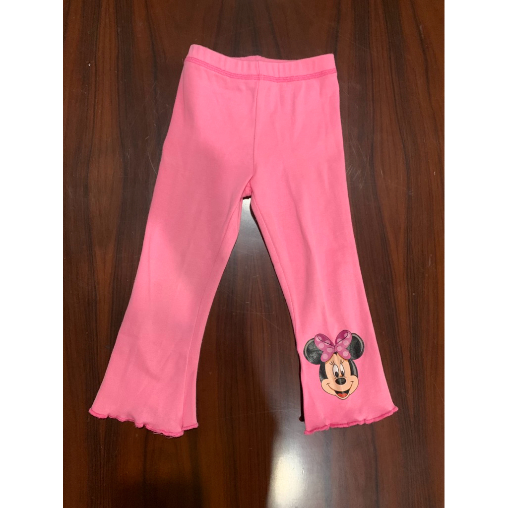 (PRELOVED) Legging Anak Perempuan Minnie Mouse Kucing Cutbray Size 2T