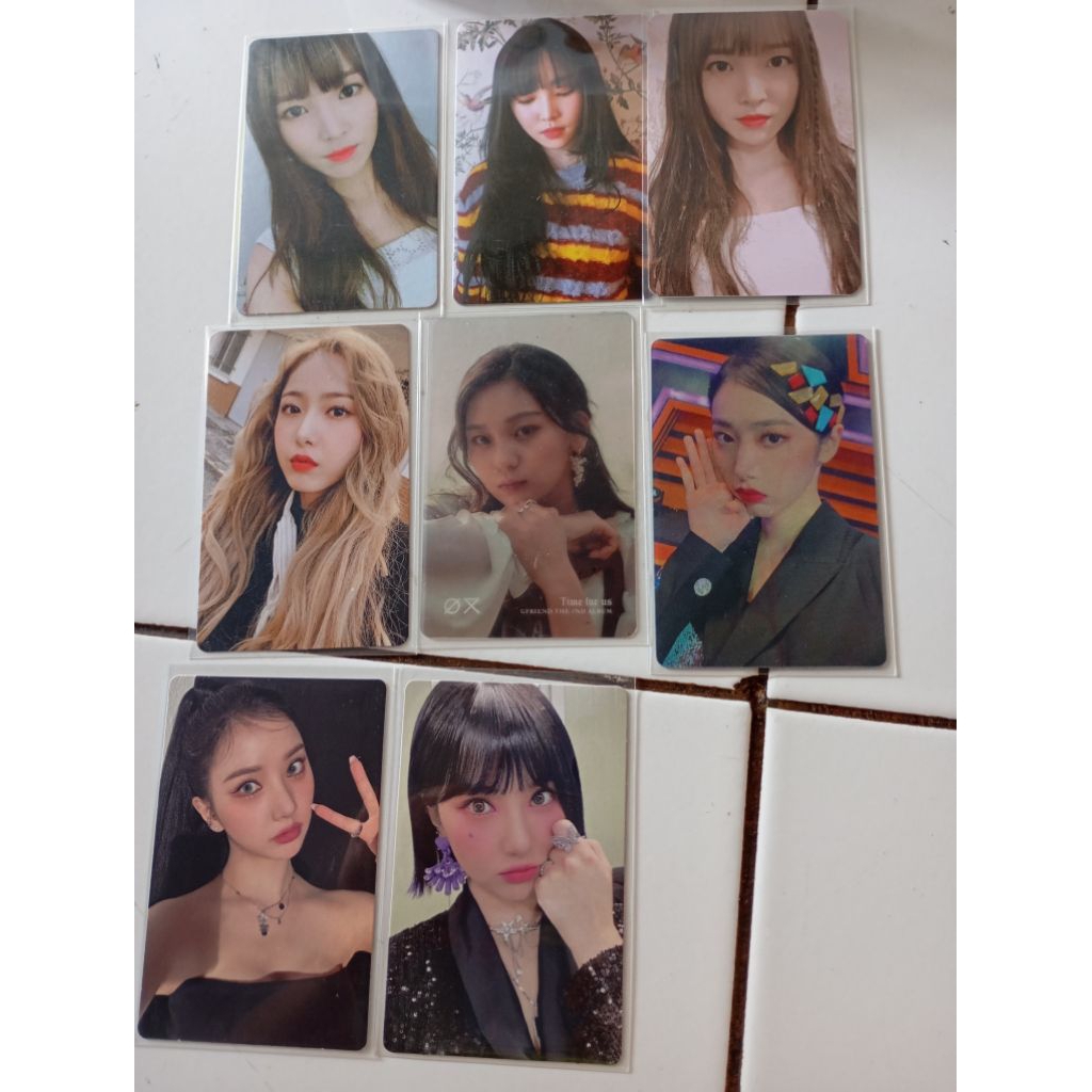 Photocard gfriend eunha sinb yerin umji official (harga per pc)
