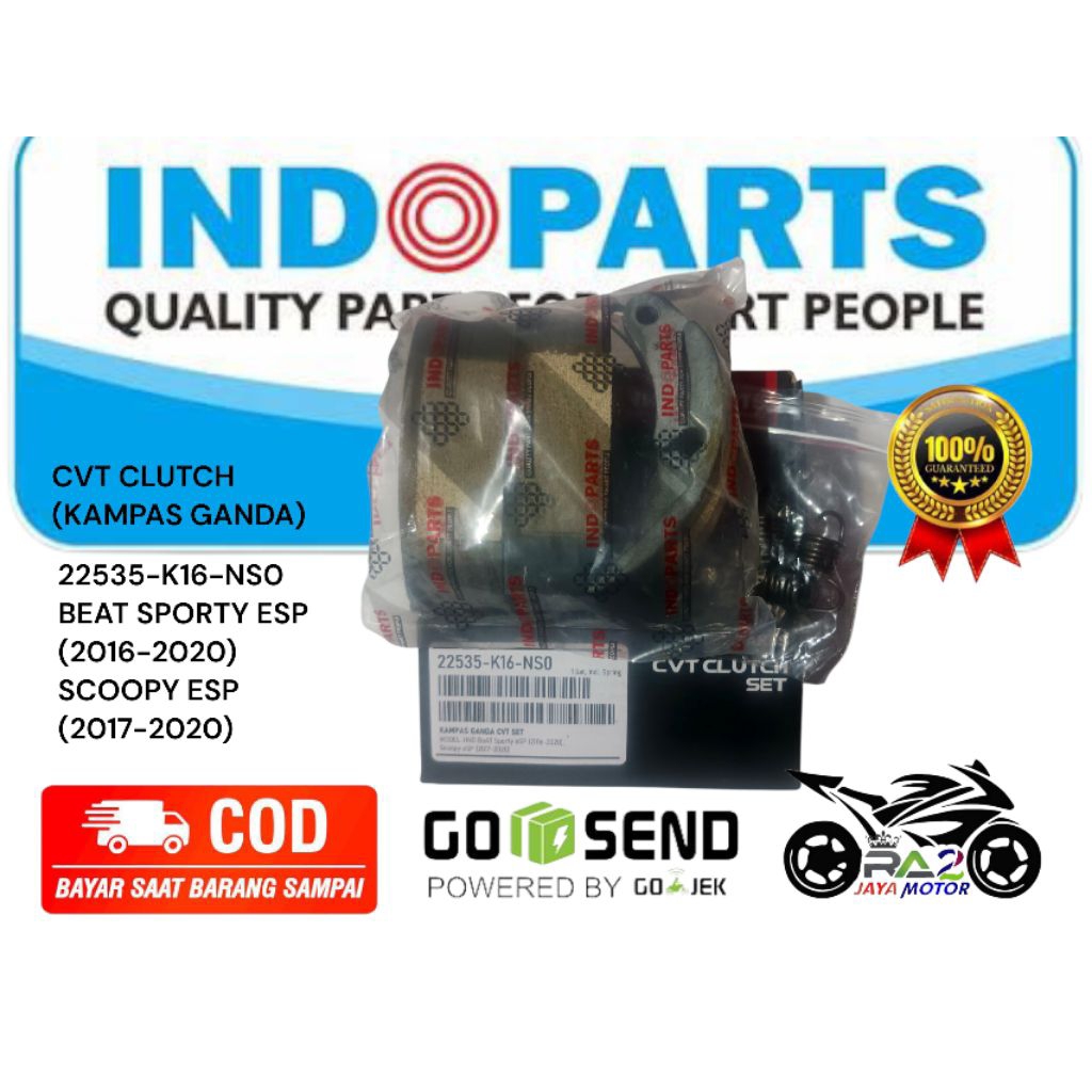 kampas ganda ori indoparts beat Scoopy K16