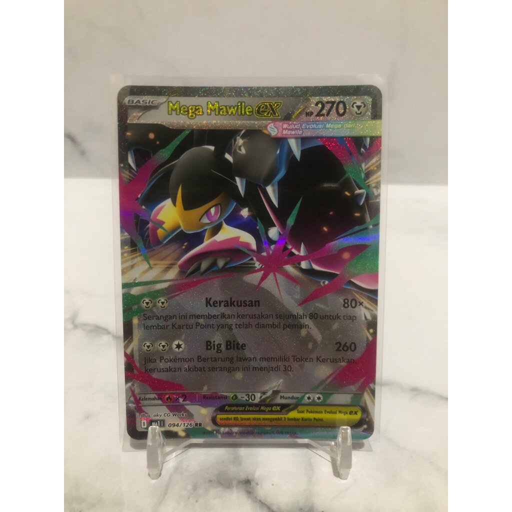 mega mawile RR pokemon tcg indonesia