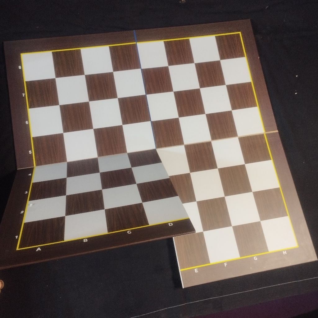 papan catur lipat 4 tebal premium