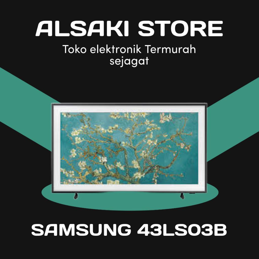 Samsung 43 inch 4k QLED 43LS03B
INCLUDE FRAME