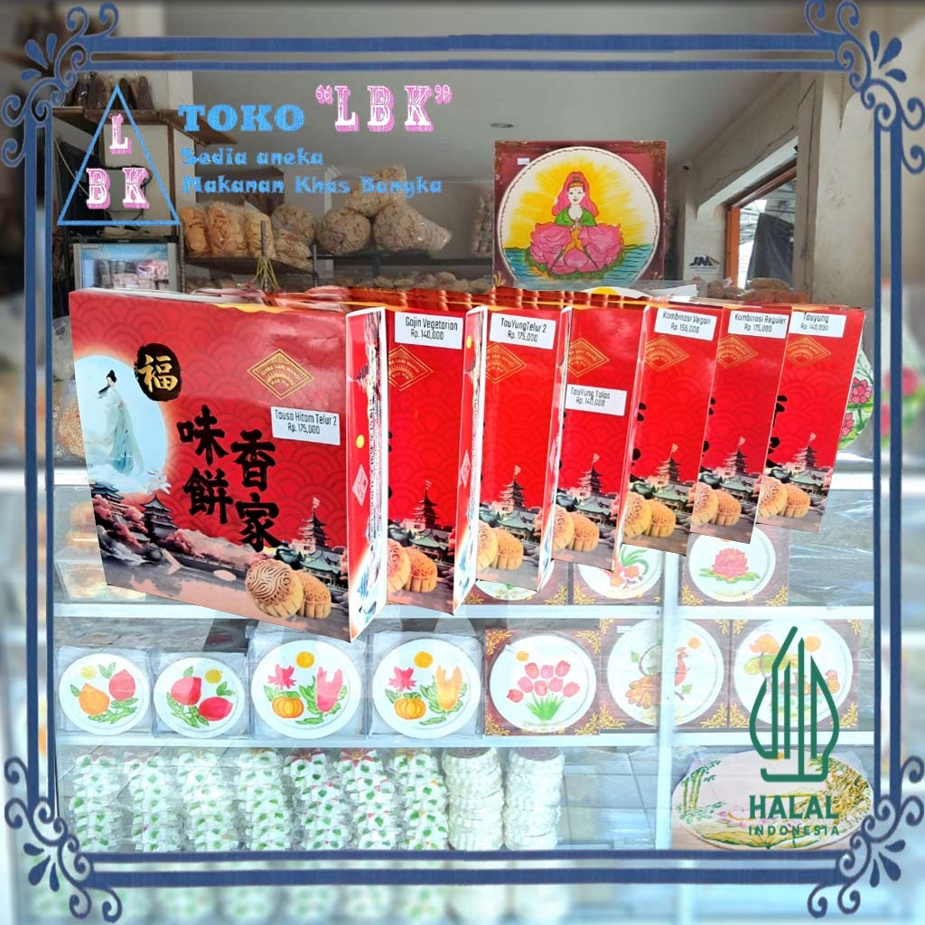 Kue Bulan Tiong Ciu Piah / Pia Super Aneka Rasa Citra Sari Wangi Isi 4