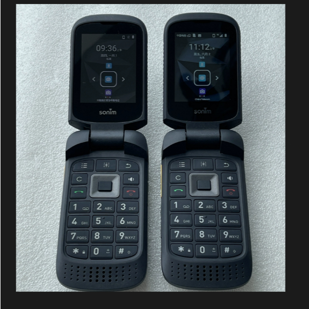 HP  SONIM/Smart Flip Phone XP3800 Handphone Android Tahan Air Tahan Debu dan Tahan Guncangan