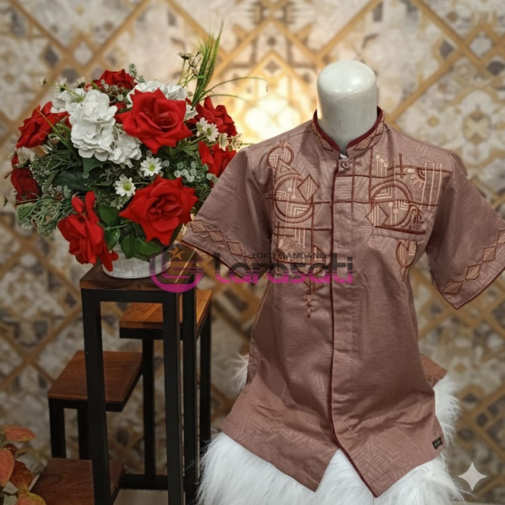 BAJU TAQWA ANAK LAKI-LAKI TRIGI LENGAN PENDEK