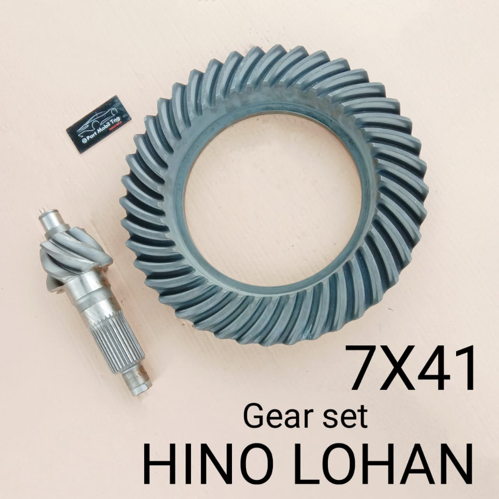 Gear Set Gardan Hino Lohan Belakang Ratio 7x41 HN32250