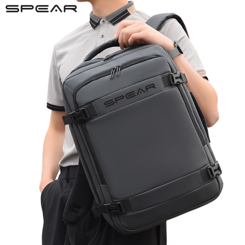 SPEAR Backpack travel tas ransel kerja Travelling Laptop waterproof Premium Edition BP-C01